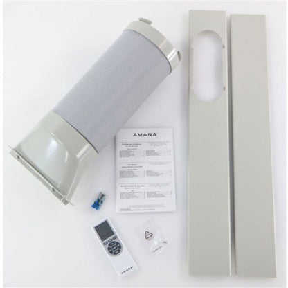 Amana - 12, 000 BTU Portable AC - White/Black  - AMAP121AB-2
