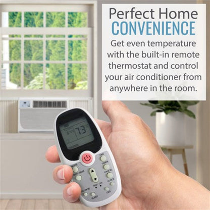 Keystone - 8, 000 BTU Heat and Cool Window Air Conditioner, R32  -  KSTHW08B