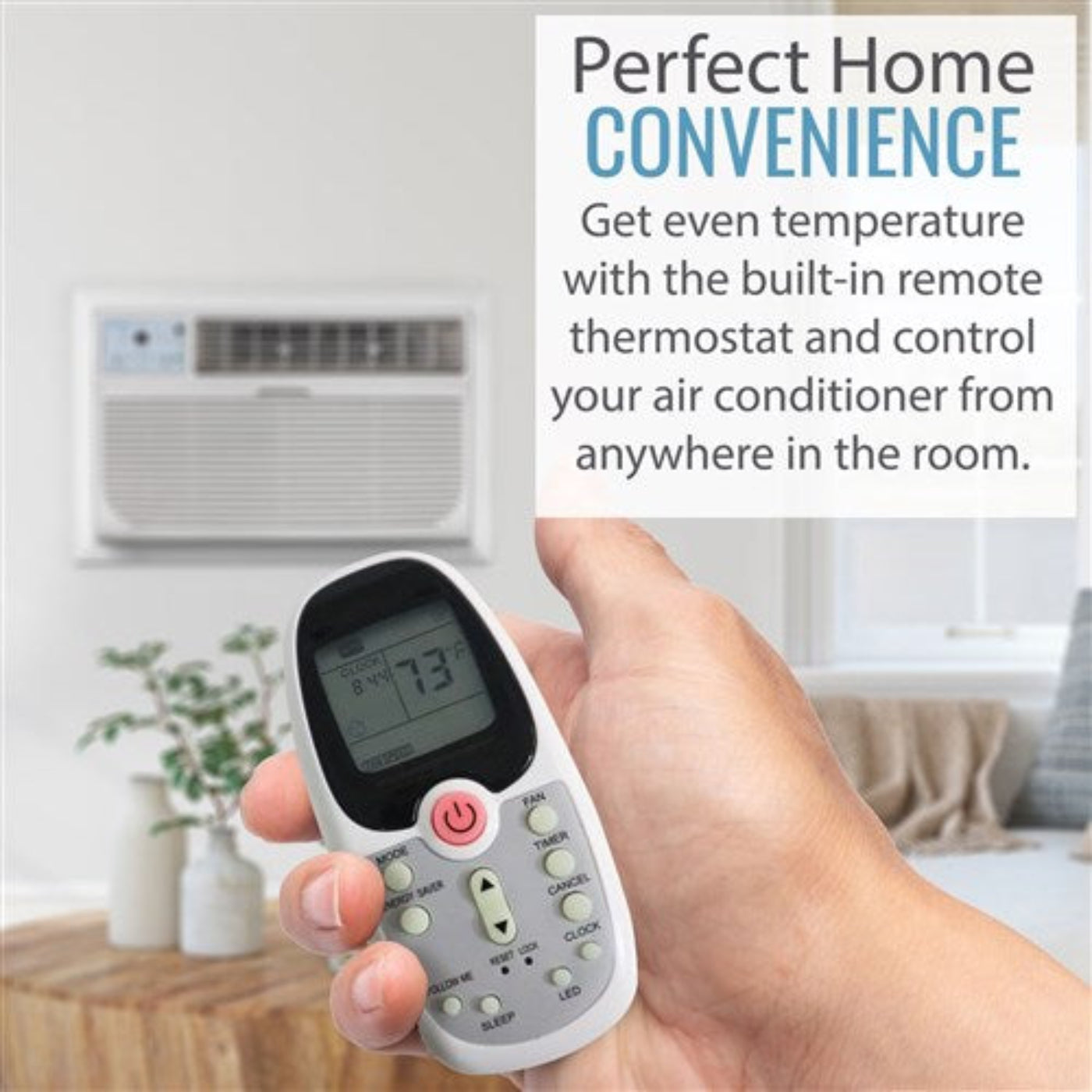 Keystone - 14, 000 BTU Through the Wall Heat/Cool, R32  -  KSTAT14-2HD