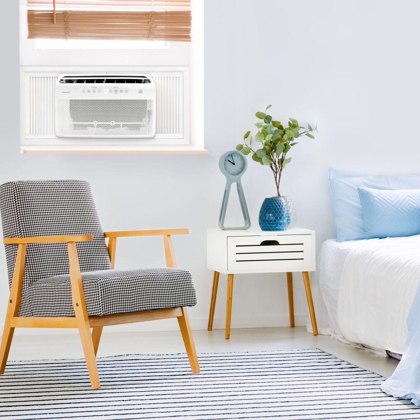 Keystone - 10,000 Window AC, 115V, Inverter, Energy StarWindow A/C - KSTAW10INV
