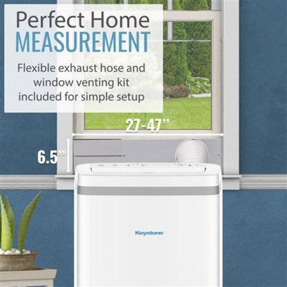 Keystone - 10000 BTU Portable Air Conditioner  -  KSTAP10MFC