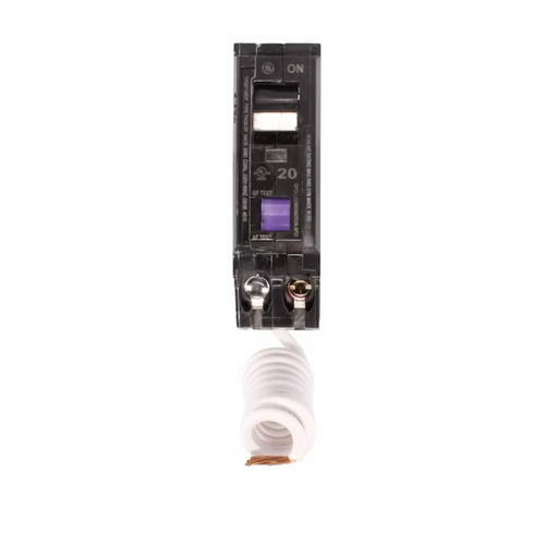 GE Q-Line THQL 20-Amp 1-Pole Dual function AFCI/GFCI Circuit Breaker - 71223235