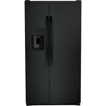 GE 25.3-cu ft Side-by-Side Refrigerator with Ice Maker, Water and Ice Dispenser  - 71223165