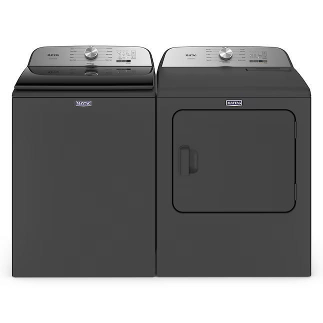Maytag Pet Pro 7-cu ft Steam Cycle Electric Dryer (Volcano Black)