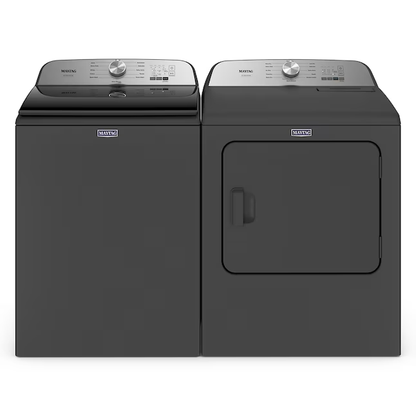 Maytag Pet Pro 7-cu ft Steam Cycle Electric Dryer (Volcano Black)