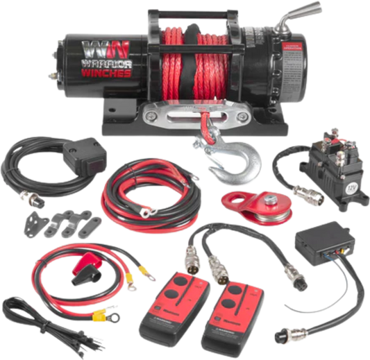 DK2 C4500N-SR 4,500 lbs. Capacity Synthetic Cable Warrior Ninja Series Winch New - C4500N-SR