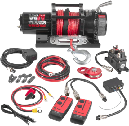 DK2 C4500N-SR 4,500 lbs. Capacity Synthetic Cable Warrior Ninja Series Winch New - C4500N-SR