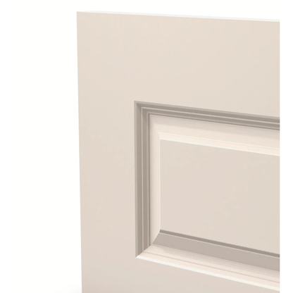 ReliaBilt 30-in x 80-in 6-panel Hollow Core Primed Molded Composite Left Hand Inswing Single Prehung Interior Door