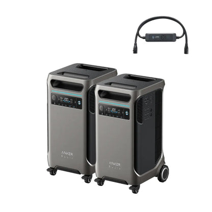 Aurora Generators Anker  SOLIX F3800 x2 + Double Power Hub - B179011H