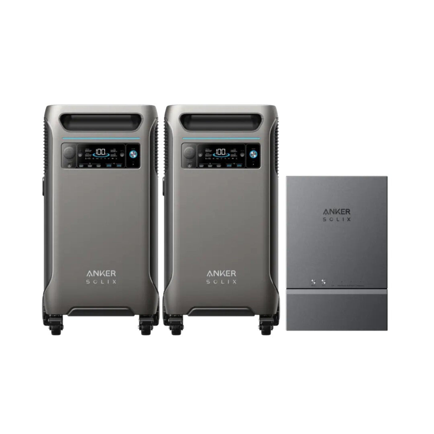 Aurora Generators x2 SOLIX F3800 (12kW | 7.68kWh) + Smart Home Power Kit - B1790117