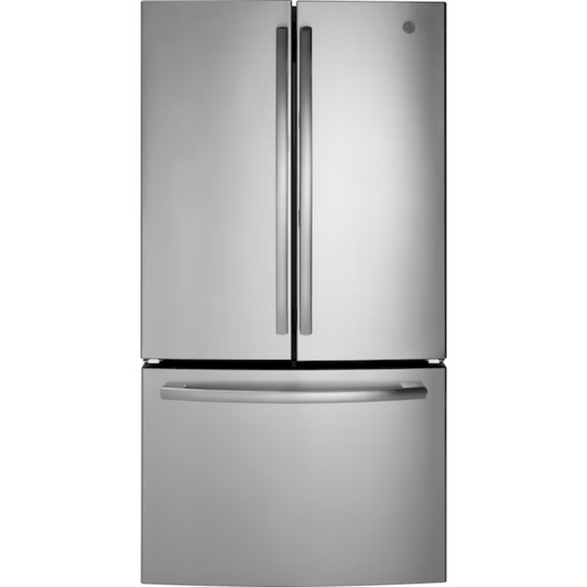 GE 27-cu ft French Door Refrigerator with Ice Maker and Water dispenser (Fingerprint-resistant Stainless Steel) ENERGY STAR - 71223166