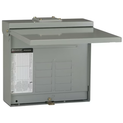GE PowerMark Gold 125-Amp 8-Spaces 16-Circuit Outdoor Convertible Main Lug Load Center - 71223222