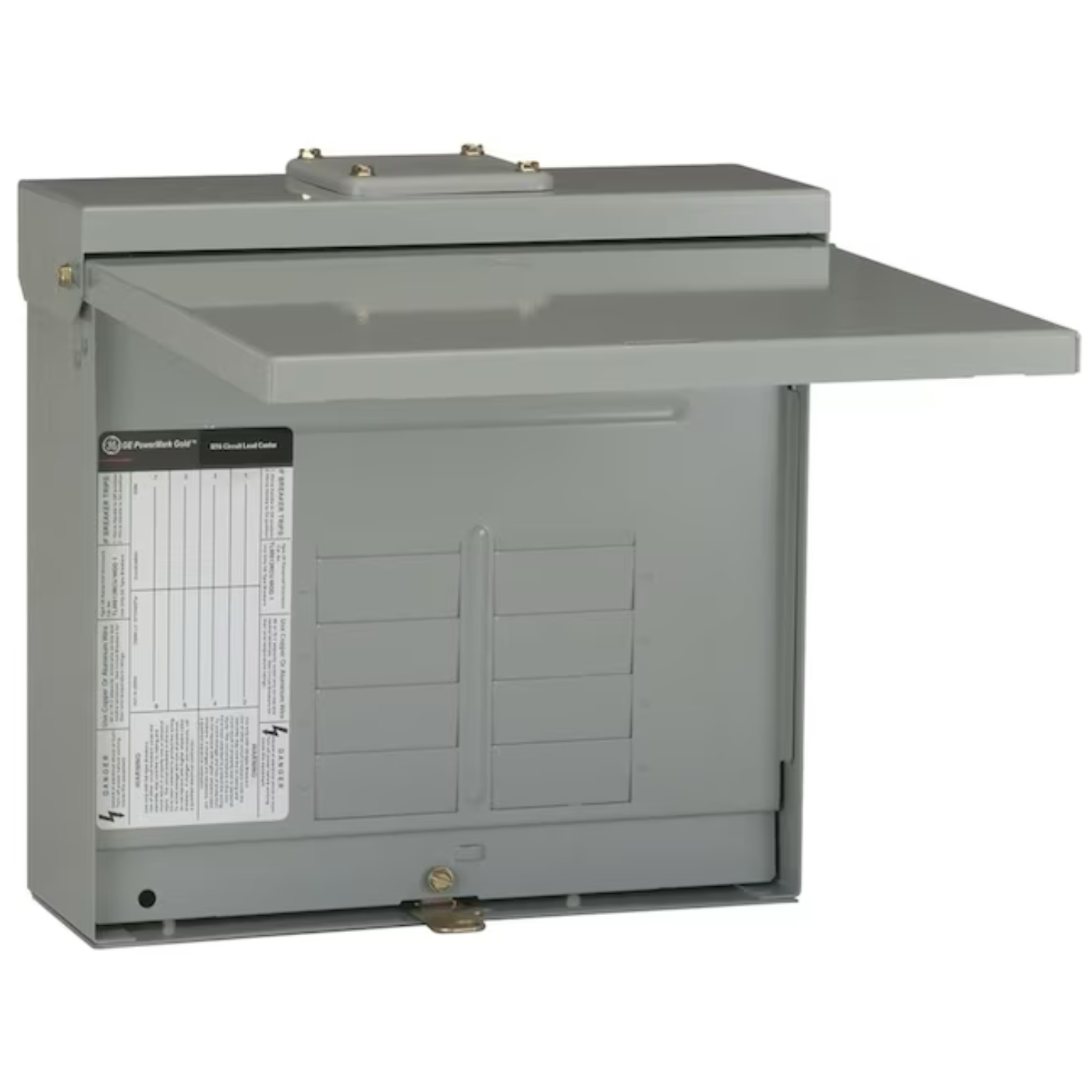 GE PowerMark Gold 125-Amp 8-Spaces 16-Circuit Outdoor Convertible Main Lug Load Center - 71223222