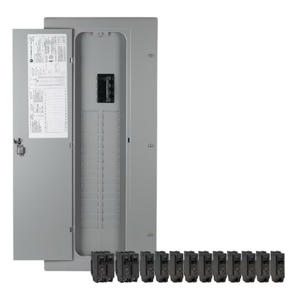 GE PowerMark Gold 200-Amp 32-Spaces 40-Circuit Indoor Main Breaker Load Center - 71223228