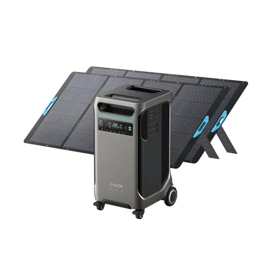 Aurora Generators Anker SOLIX F3800 Solar Generator + 2× 400W Solar Panel - B1790112