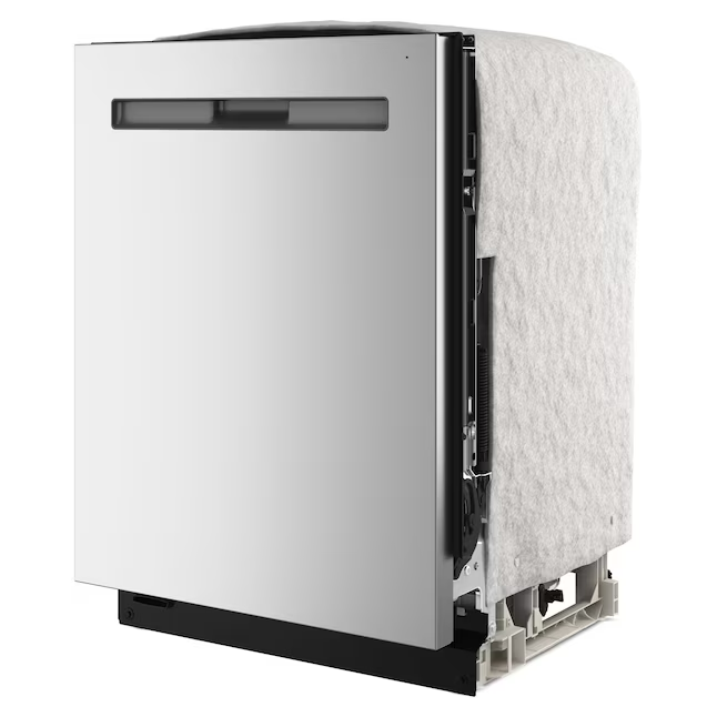 Maytag Eco Series with Pet Pro Sanitization Cycle Top Control 24-in Built-In Dishwasher With Third Rack (Fingerprint Resistant Stainless Steel), 50-dBA