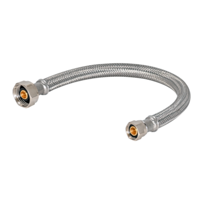 GE SABER SELECT 3/8 in. Comp. x 1/2 in. FIP Braided Stainless Steel Faucet Connector  - Item # 12232110 | Model # 12232110