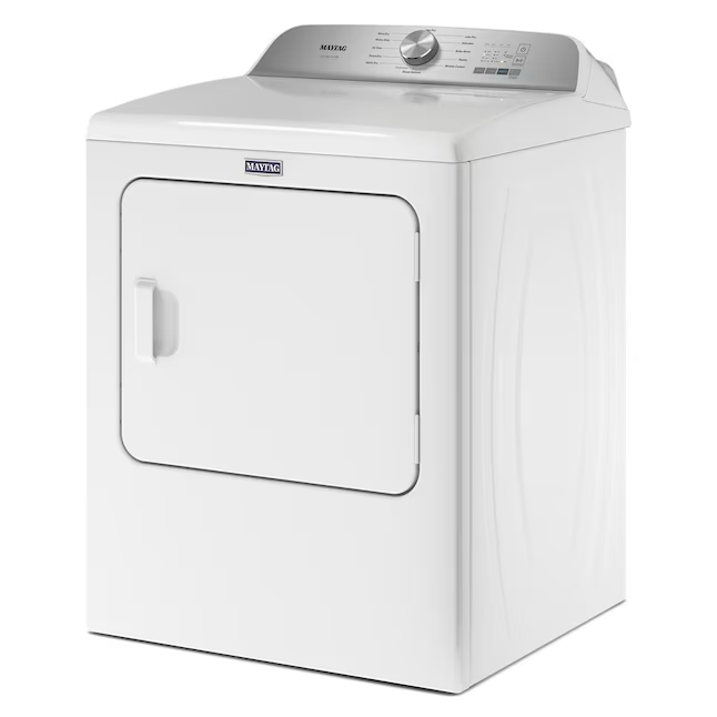 Maytag Pet Pro 7-cu ft Steam Cycle Electric Dryer (White)