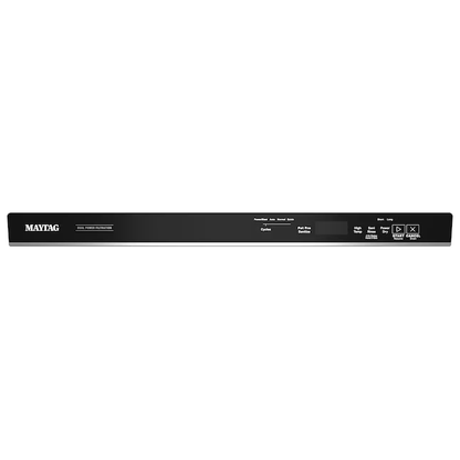 Maytag Eco Series with Pet Pro Sanitization Cycle Top Control 24-in Built-In Dishwasher With Third Rack (Fingerprint Resistant Stainless Steel), 50-dBA