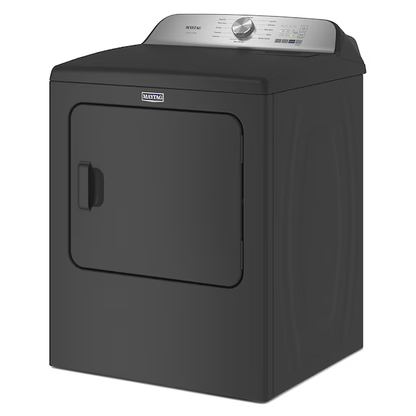 Maytag Pet Pro 7-cu ft Steam Cycle Electric Dryer (Volcano Black)