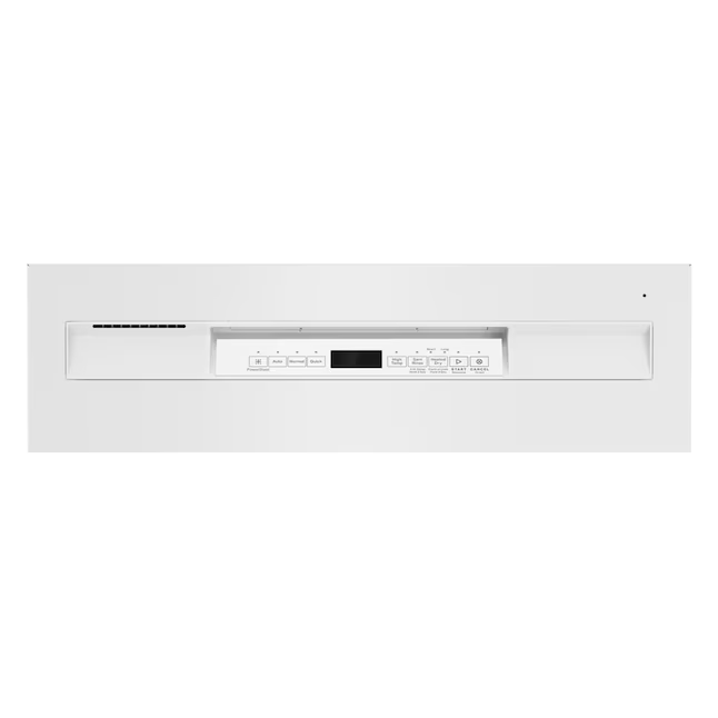 Maytag Front Control 24-in Built-In Dishwasher (White), 50-dBA