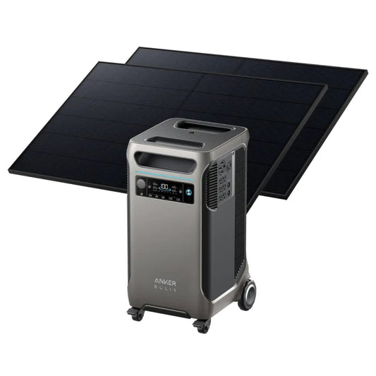 Aurora Generators  SOLIX F3800 Solar Generator + 2× 410W Rigid Solar Panels - G179011B