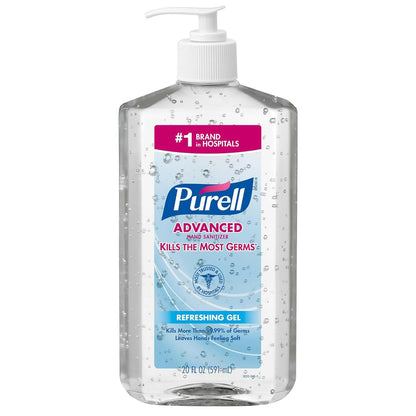 GE Purell Advanced Hand Sanitizer, Refreshing Gel - Item # 12230390 | Model # 3023