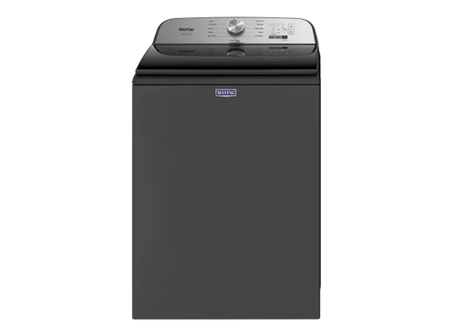 Maytag Pet Pro 4.7-cu ft High Efficiency Agitator Top-Load Washer (Volcano Black)