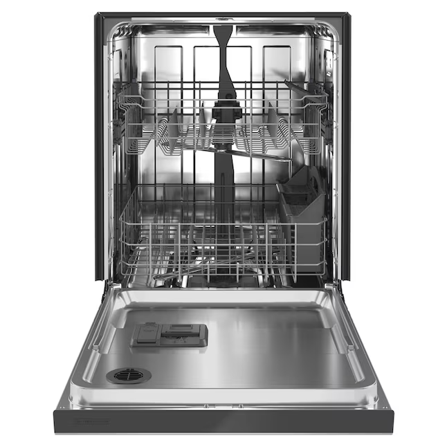 Maytag Front Control 24-in Built-In Dishwasher (Fingerprint Resistant Stainless Steel), 50-dBA