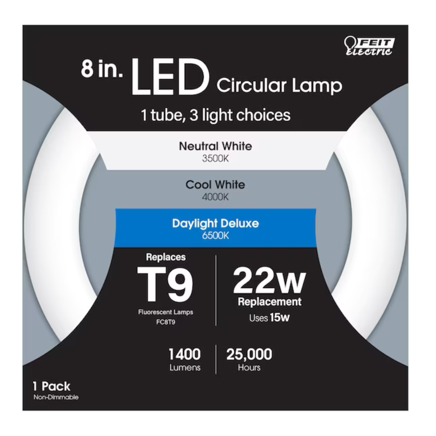 GE  Feit Electric Color select 22-Watt EQ Cool White G24D-2 Pin Base LED Light Bulb - 71223289