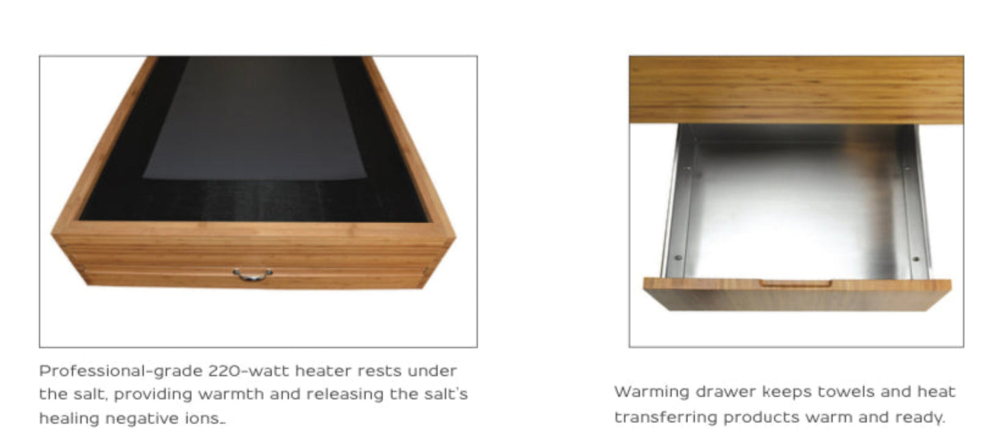 Touch America Flex Block Halotherapy Salt Treatment Table  - 11396-07