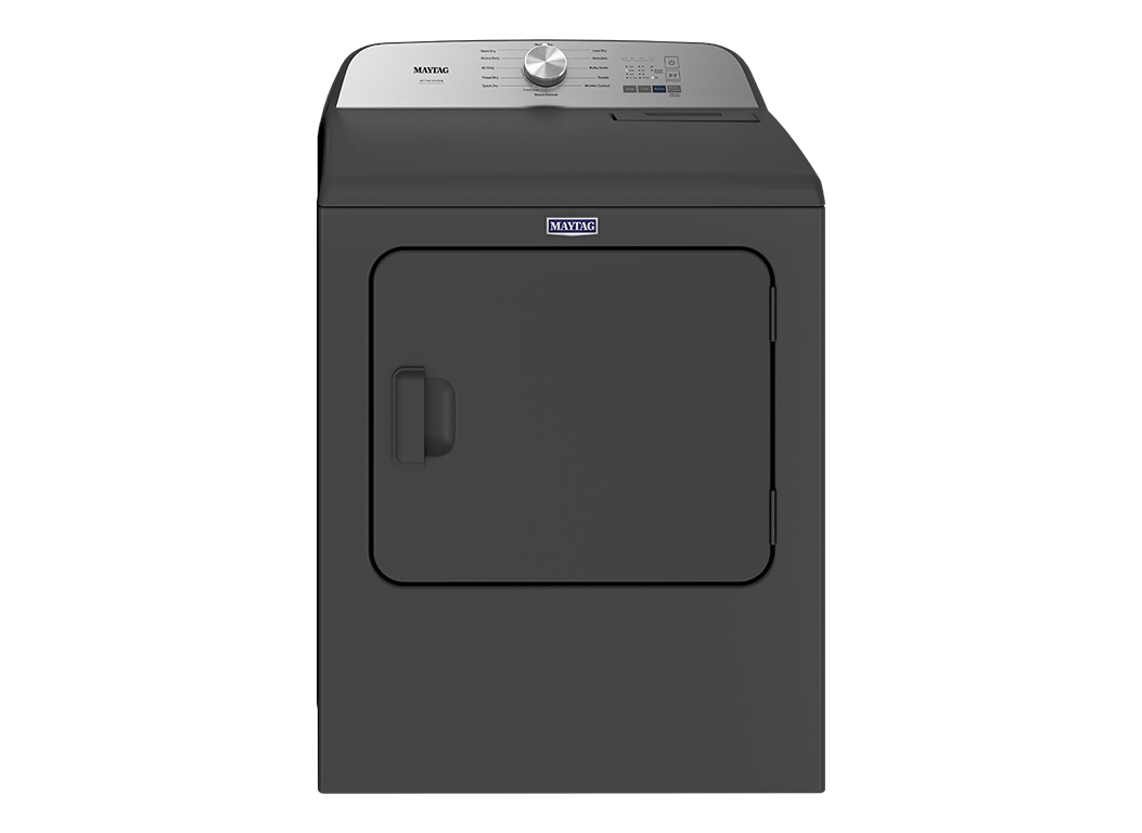 Maytag Pet Pro 7-cu ft Steam Cycle Electric Dryer (Volcano Black)