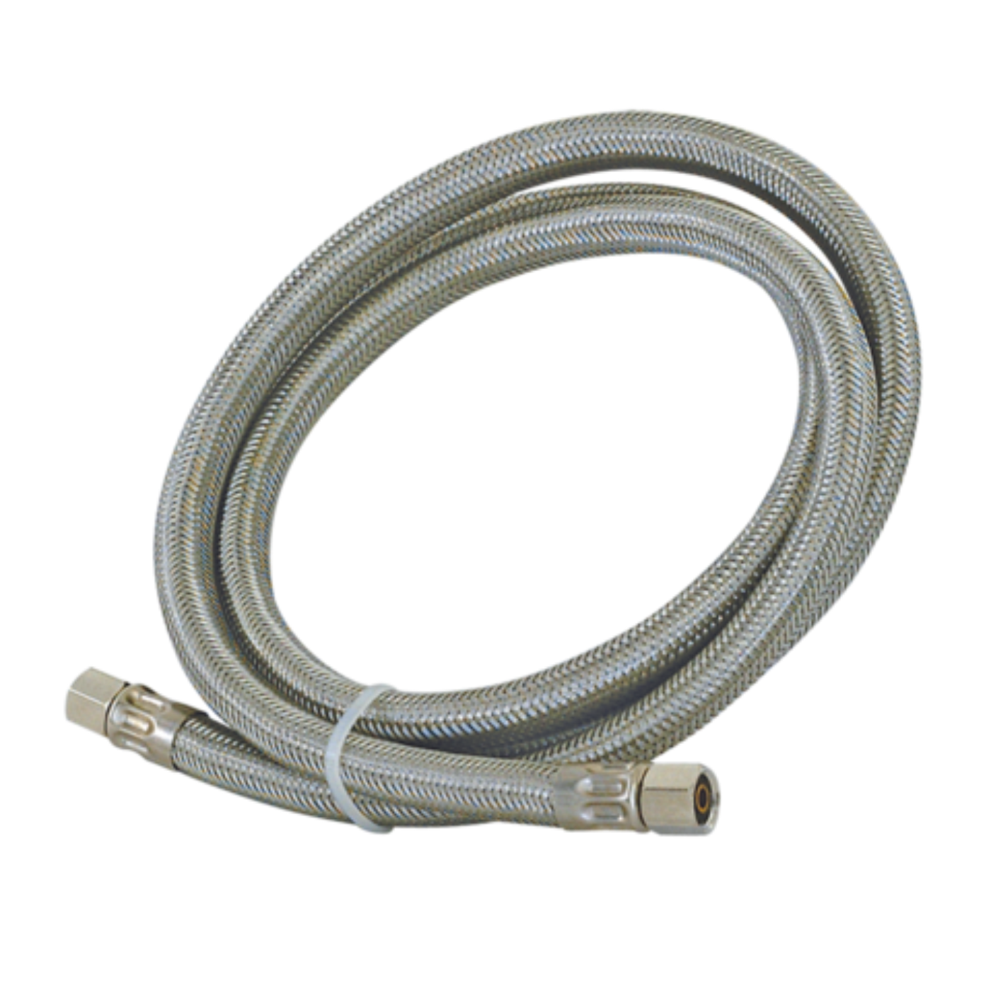 GE Eastman 1/4 in. Comp. x 1/4 in. Comp. x 6 ft. Braided Stainless Steel Icemaker Connector - Item # 91223439 | Model # 48388