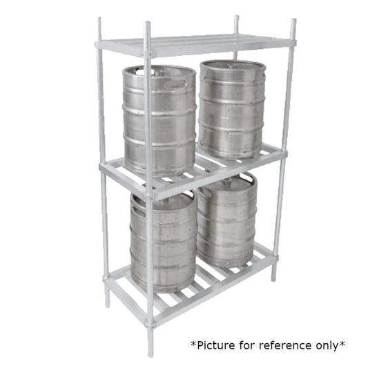 John Boos ALKR-2072 Keg Storage Rack -  ALKR-2072
