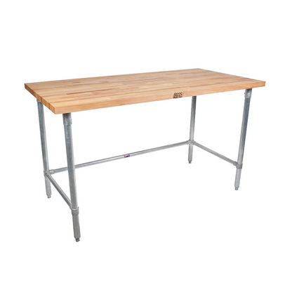 John Boos JNB16A Wood Top Work Table - JNB16A