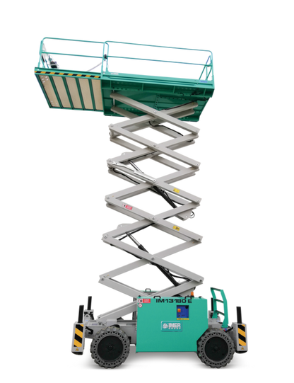 Adam Equipment IMER Scissor Lift | 49 ft Working Height | Electric & Diesel | IM 7043 RT - 1128676