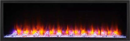 SimpliFire 55" Scion Clean Face Linear Electric Fireplace - SF-SC55-BK