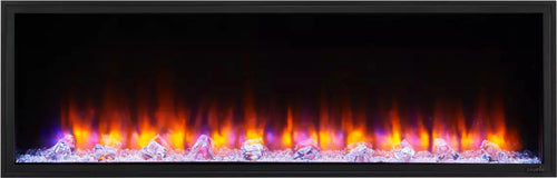 SimpliFire 55" Scion Clean Face Linear Electric Fireplace - SF-SC55-BK