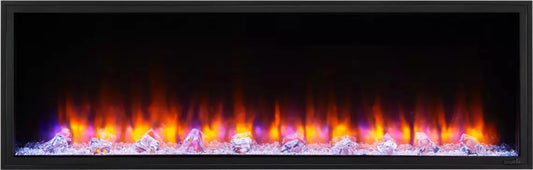 SimpliFire 55" Scion Clean Face Linear Electric Fireplace - SF-SC55-BK