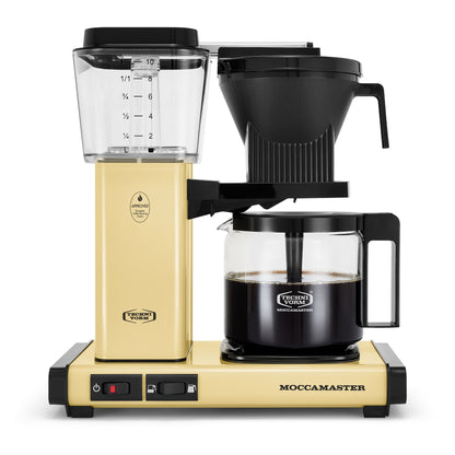 Moccamaster KBGV Select 10-Cup Coffee Maker in Butter Yellow - 53927