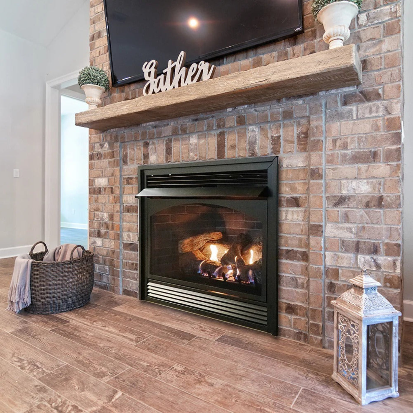 Empire Vail Premium 32" Vent Free Gas Fireplace - VFPA32BP31LN