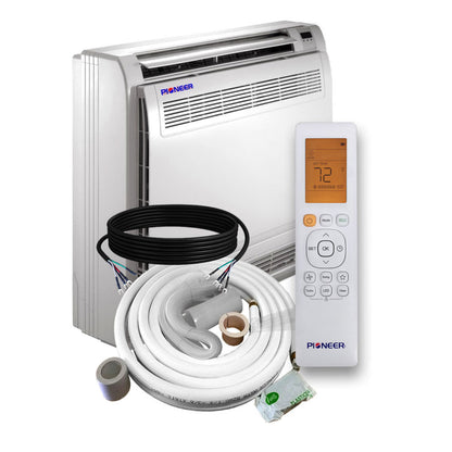 Pioneer Multi Zone 12,000 BTU Quantum Series Floor Console Indoor Section Split Inverter++ Air Conditioner Heat Pump 230V - FB012GMFILDFHE-10