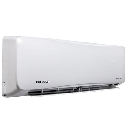 Pioneer 12,000 BTU 20.8 SEER2 Ductless Mini-Split Inverter+ Air Conditioner Heat Pump System Full Set 115V - WYS012AMFI20RL-10