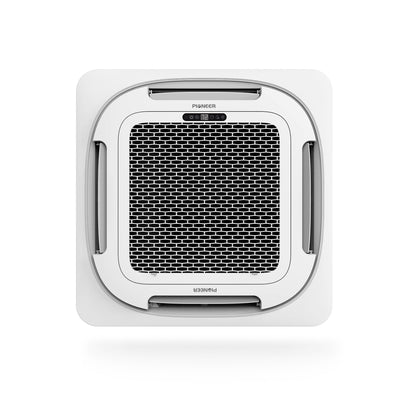 Pioneer Quantum Ultra 23,000 BTU 22.5 SEER2 230V 8-Way Ceiling Cassette Ductless Mini-Split Air Conditioner Inverter Heat Pump Full Set - CYT024GLSI24RL-10S