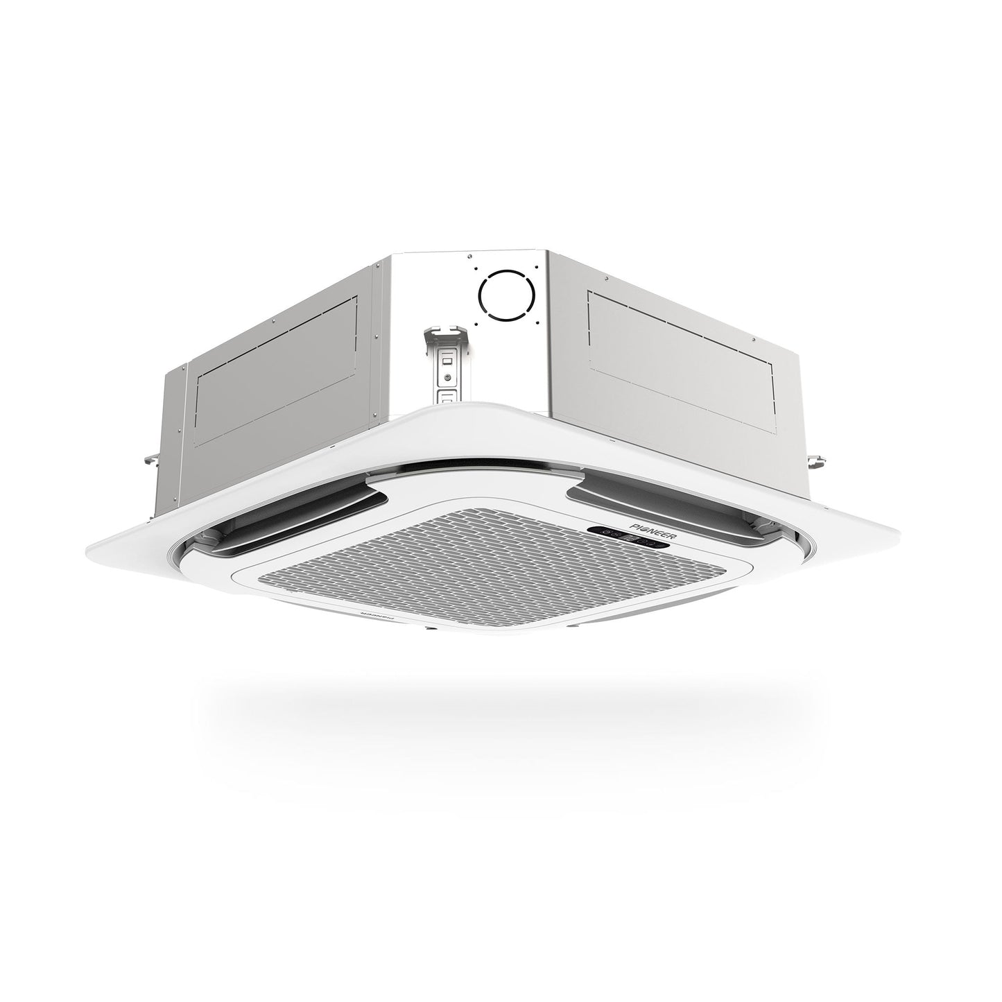 Pioneer Quantum Ultra 23,000 BTU 22.5 SEER2 230V 8-Way Ceiling Cassette Ductless Mini-Split Air Conditioner Inverter Heat Pump Full Set - CYT024GLSI24RL-10S