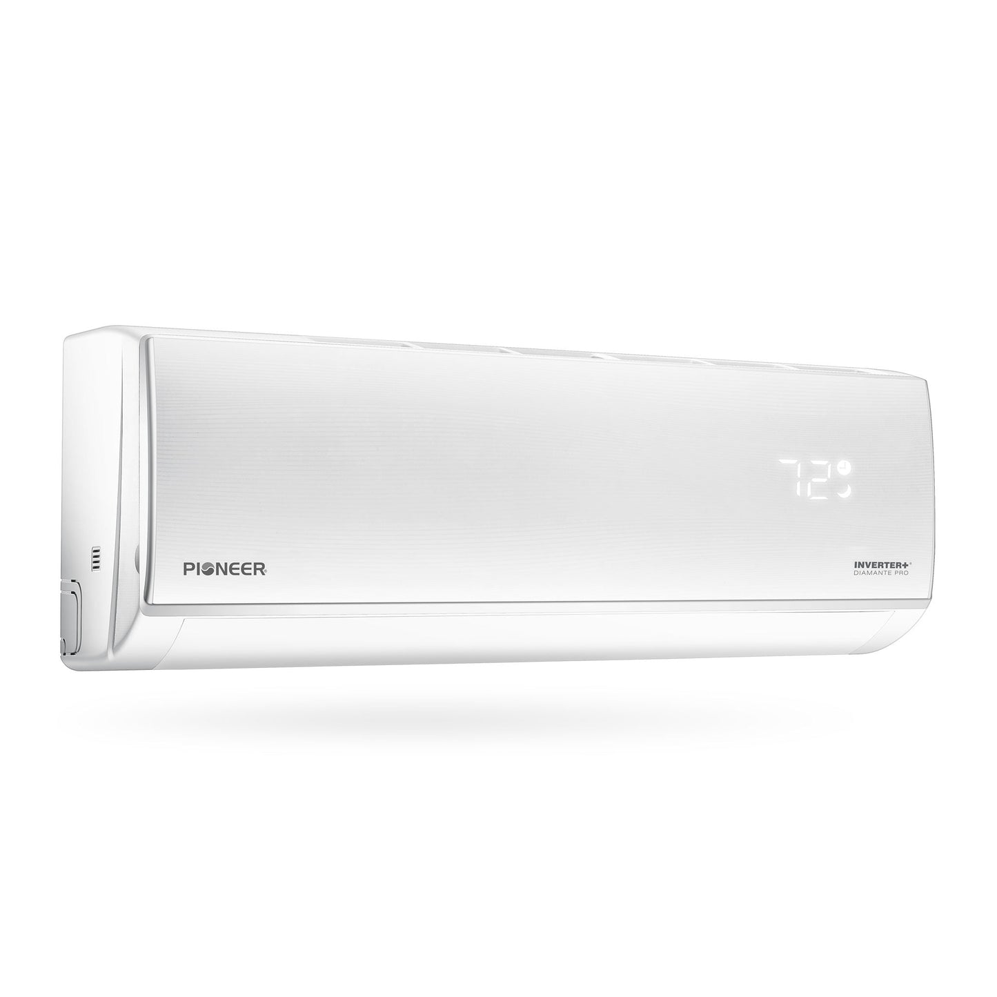 Pioneer Diamante Pro36,000 BTU 19 SEER2 230V High-Wall Ductless Mini-Split Air Conditioner Inverter Heat Pump with 16 Ft. Kit - WYT036GLSI20RL