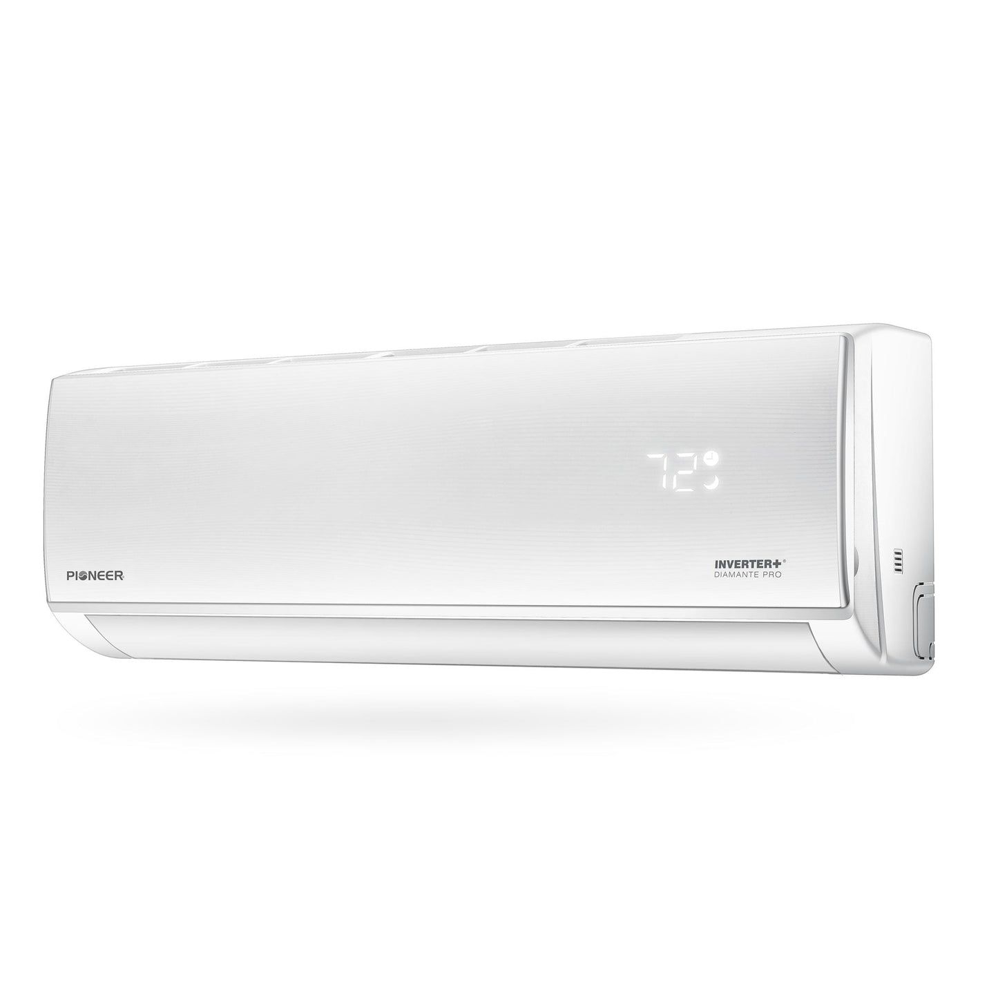Pioneer Diamante Pro36,000 BTU 19 SEER2 230V High-Wall Ductless Mini-Split Air Conditioner Inverter Heat Pump with 16 Ft. Kit - WYT036GLSI20RL
