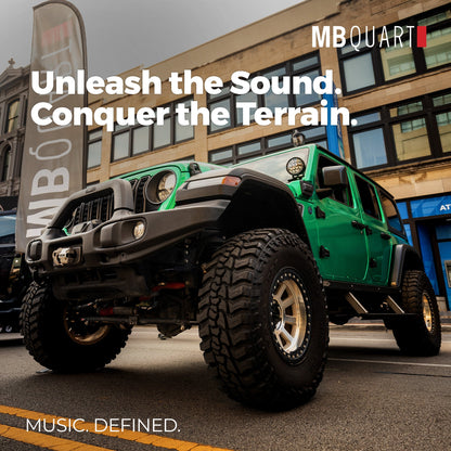 MB Quart Stage 4 Audio System for Jeep Wrangler JL 18-26/Gladiator JT 20-26 - 422643