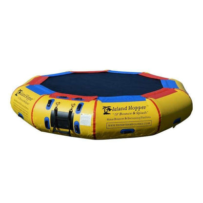 Island Hopper 13' Bounce N Splash Padded Water Bouncer  - 13BNS-yellow