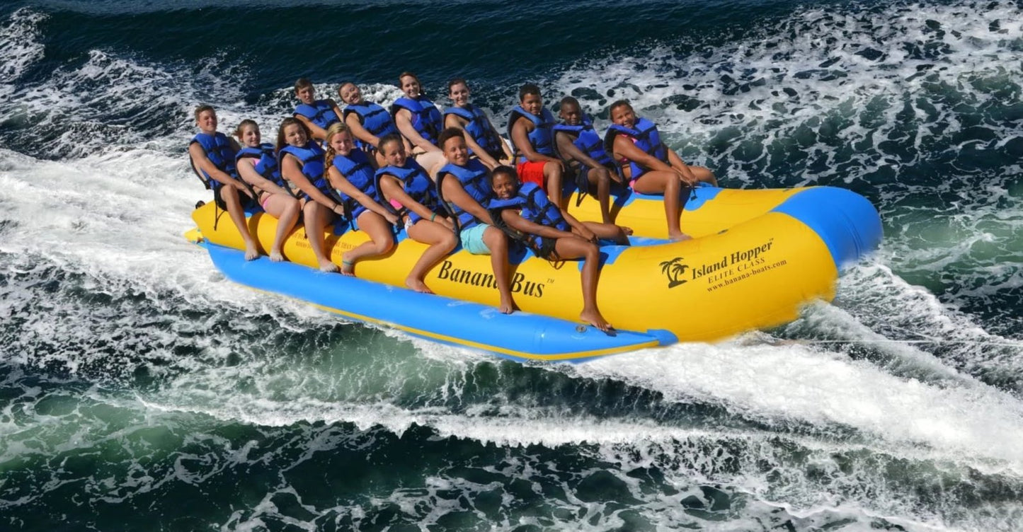 Island Hopper Commercial Banana Boat 14 Passenger "Banana Bus Elite Class" - BB-14
